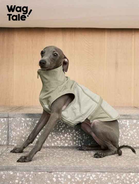 防水 脱着式ハイネック ワークベスト 犬用 1013